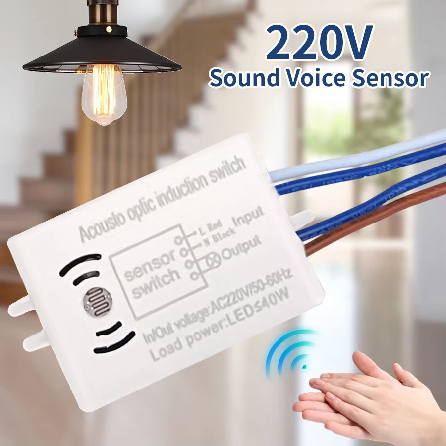 Home Automation Industry - Interruptor de Sensor de voz y