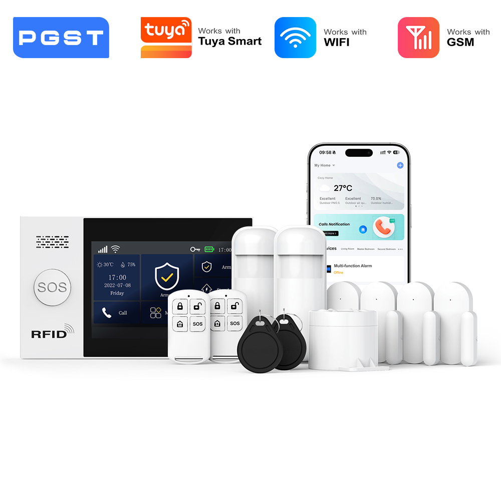 Smart Home Automation Diy - PGST sistema alarma antirrobo WiFi 2G