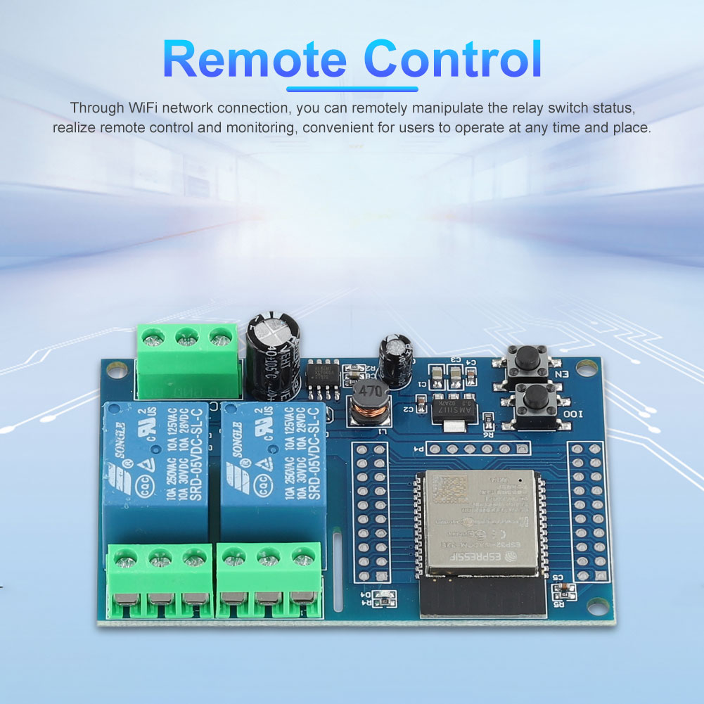 Relay 8 Channel Board - Módulo de relé BLE compatible con