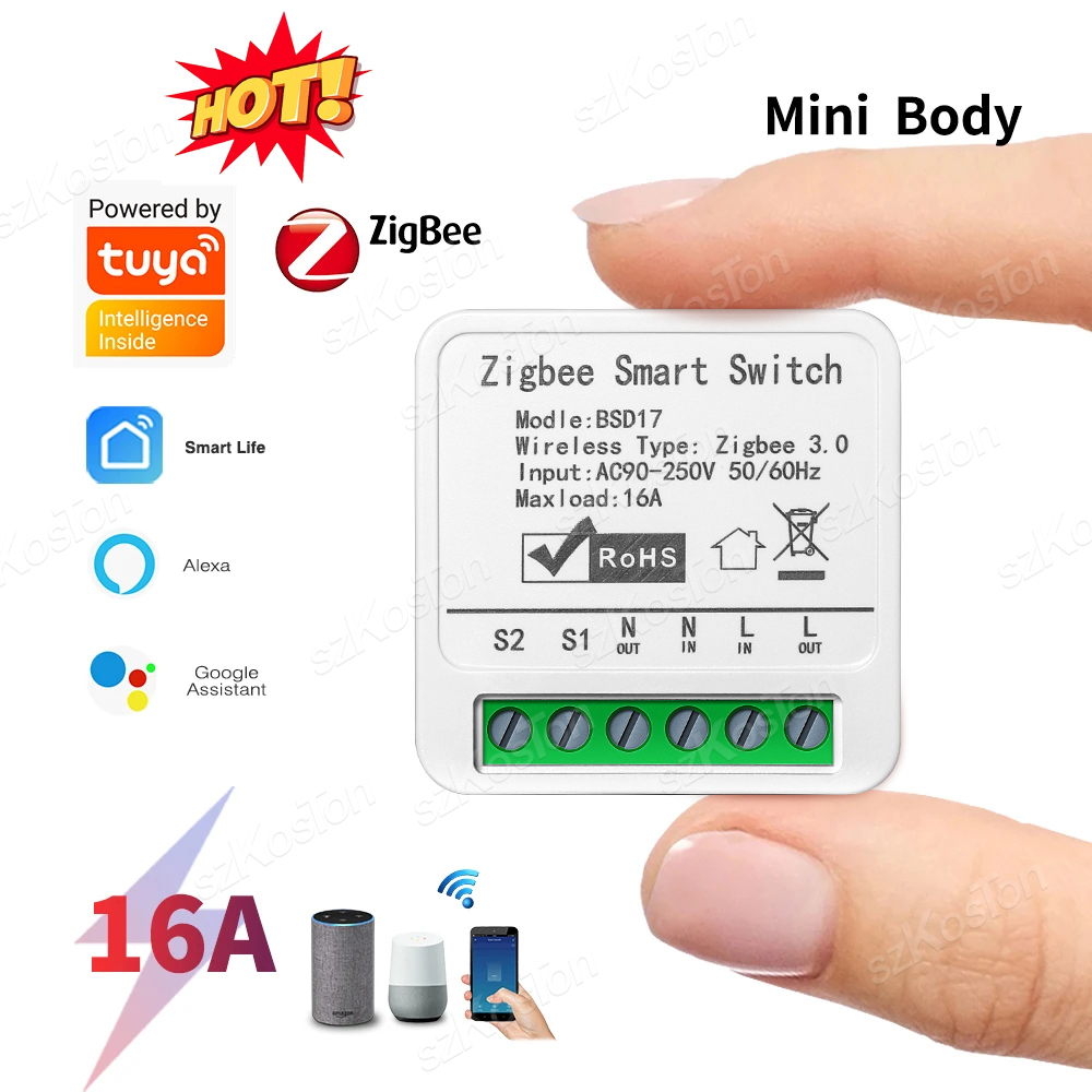 Smart Home Automation Diy - Módulo de interruptor inteligente Tuya ZigBee