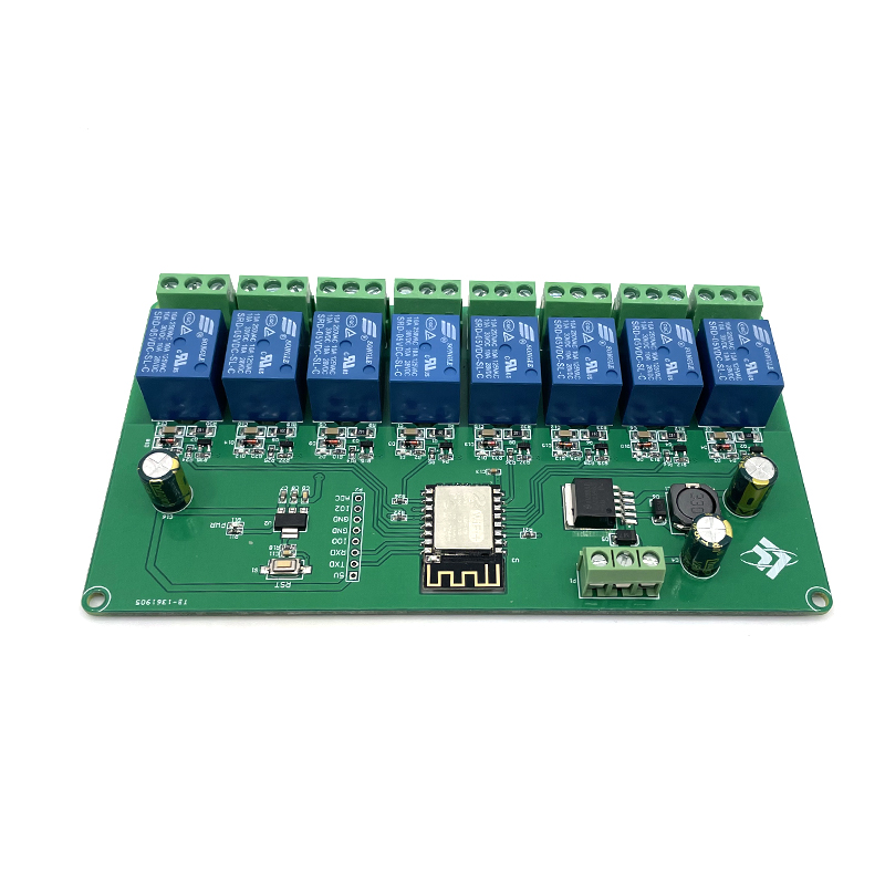 Módulo de Relé WIFI ESP8266 /  - Relay 8 Channel Board reseña y precio