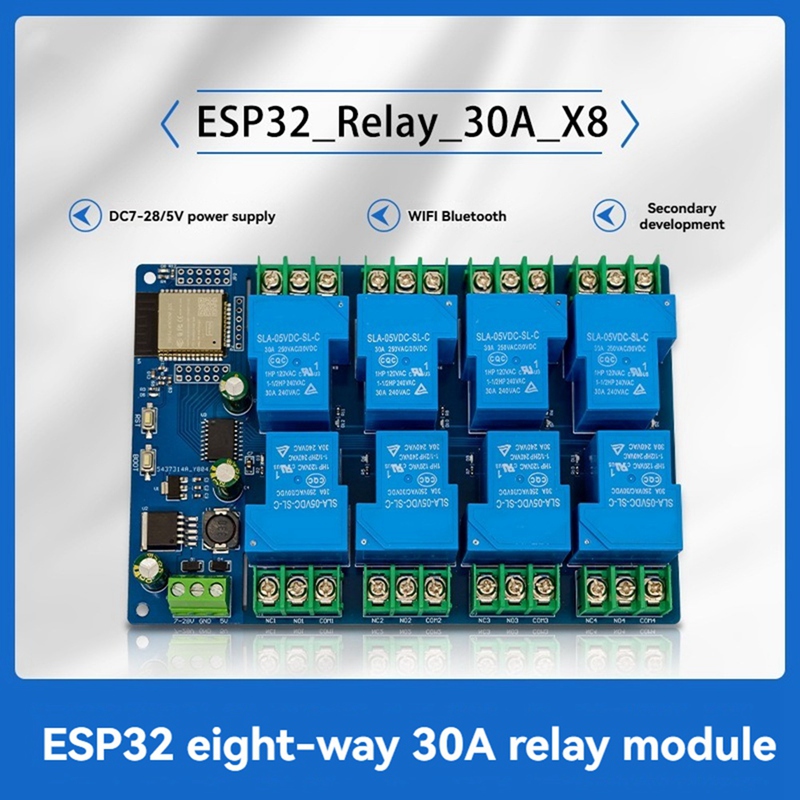 Módulo de relé de 8 canales 30 - Relay 8 Channel Board reseña y precio