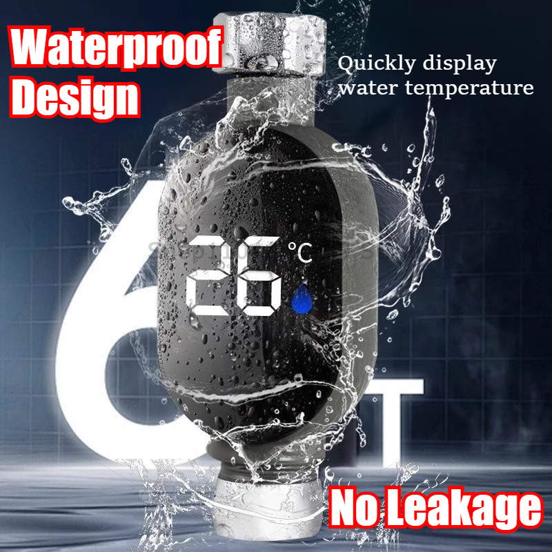 Termómetro de ducha de agua pa - Home Automation Industry reseña y precio