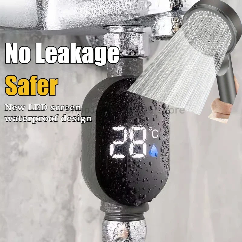 Termómetro de ducha de agua pa - Home Automation Industry reseña y precio