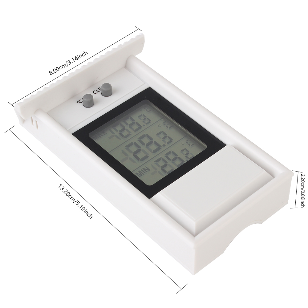 Termómetro electrónico LCD con - Home Automation Industry reseña y precio