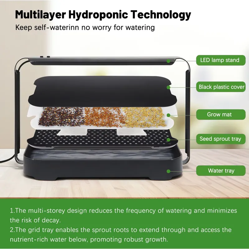 Sistema de Cultivo de Microveg - Home Automation System Design reseña y precio