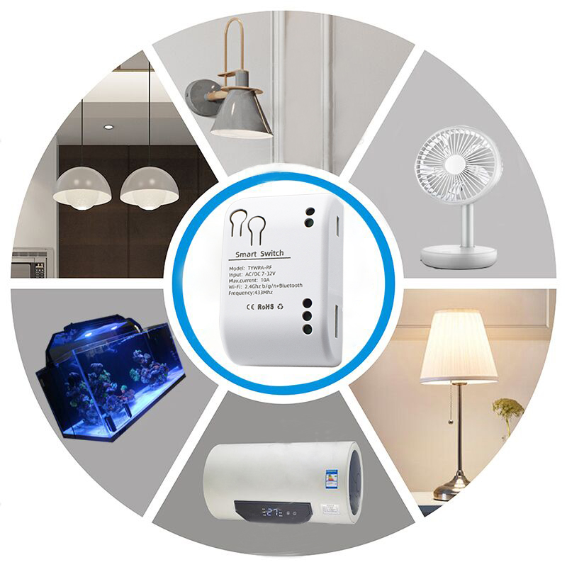 Módulo de relé ZigBee de 1 can - Smart Home Automation Diy reseña y precio