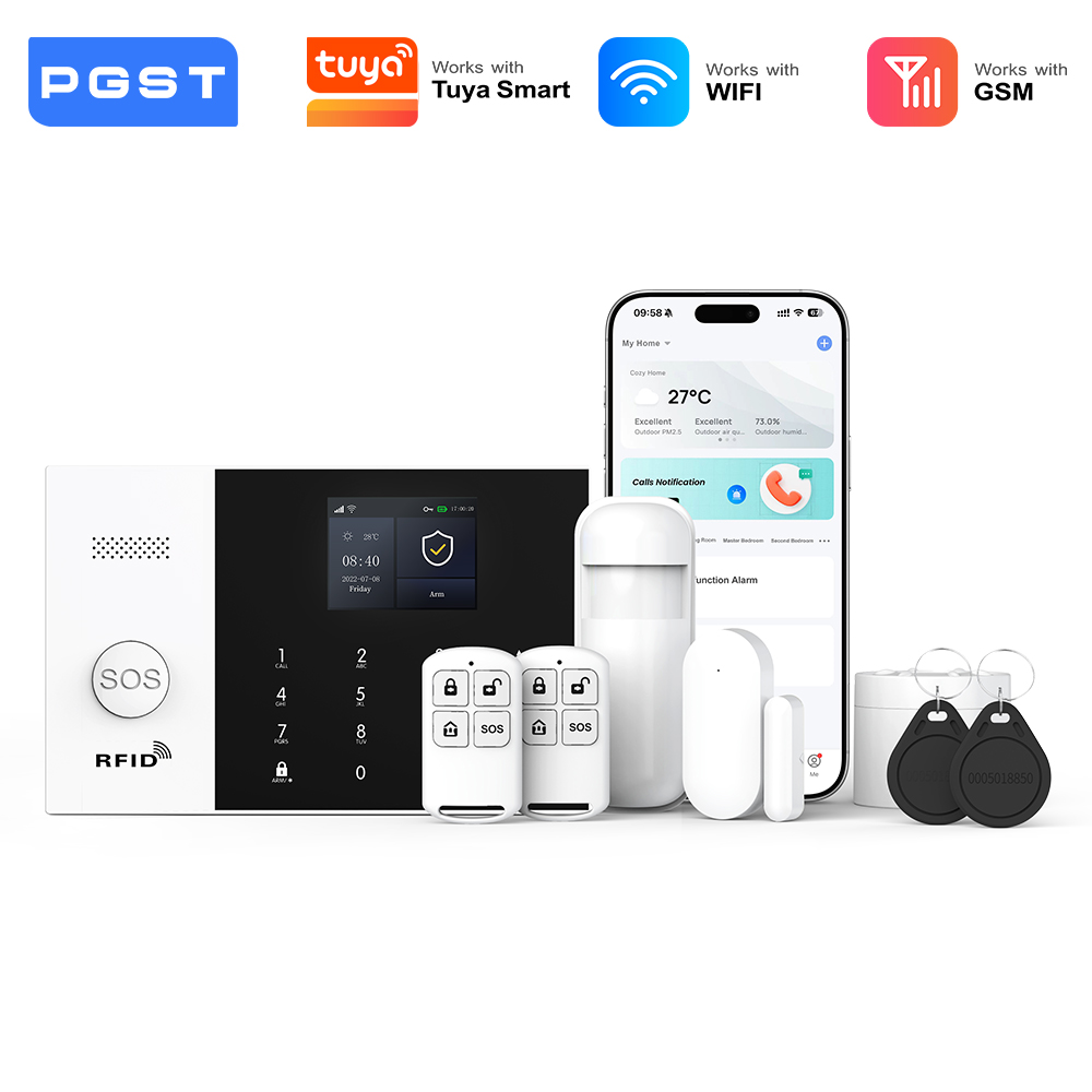 PGST kit alarma seguridad anti - Home Automation Tutorial reseña y precio