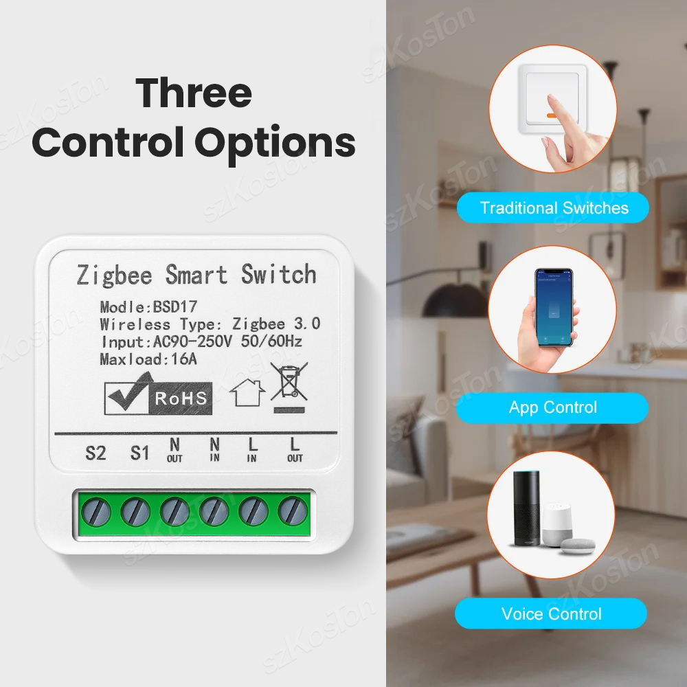Módulo de interruptor intelige - Smart Home Automation Diy reseña y precio
